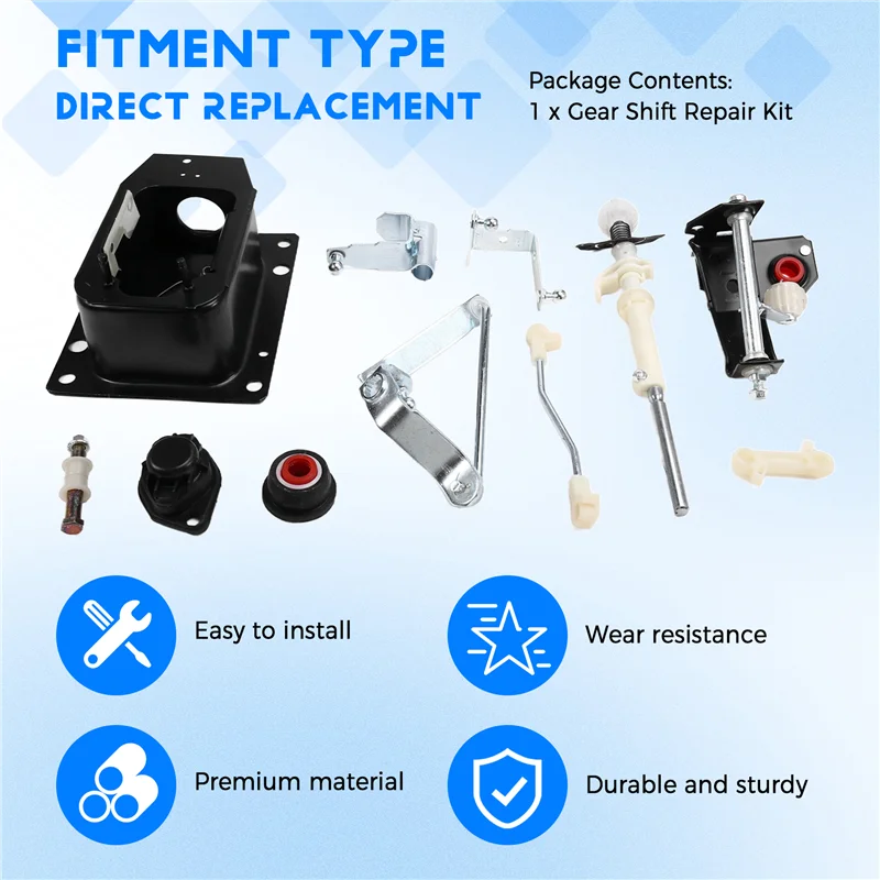 

AB96-191711083 Car Gear Shift Repair Kit Joystick Assembly Repair Kit For VW Jetta 1999-2012