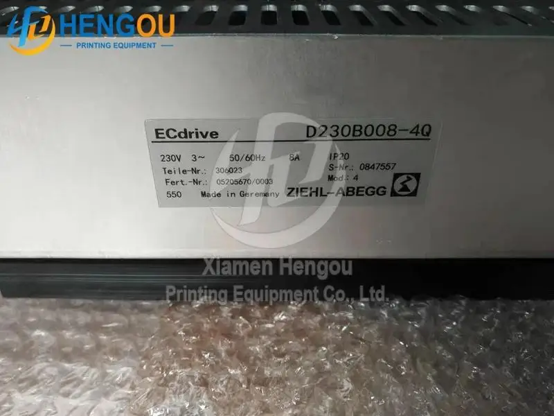 L0846829 D230B008-4Q D230B008 AC Servo Drive For KBA Kba105 Kba162 Coater Damper Controller Printing Machine Spare Parts