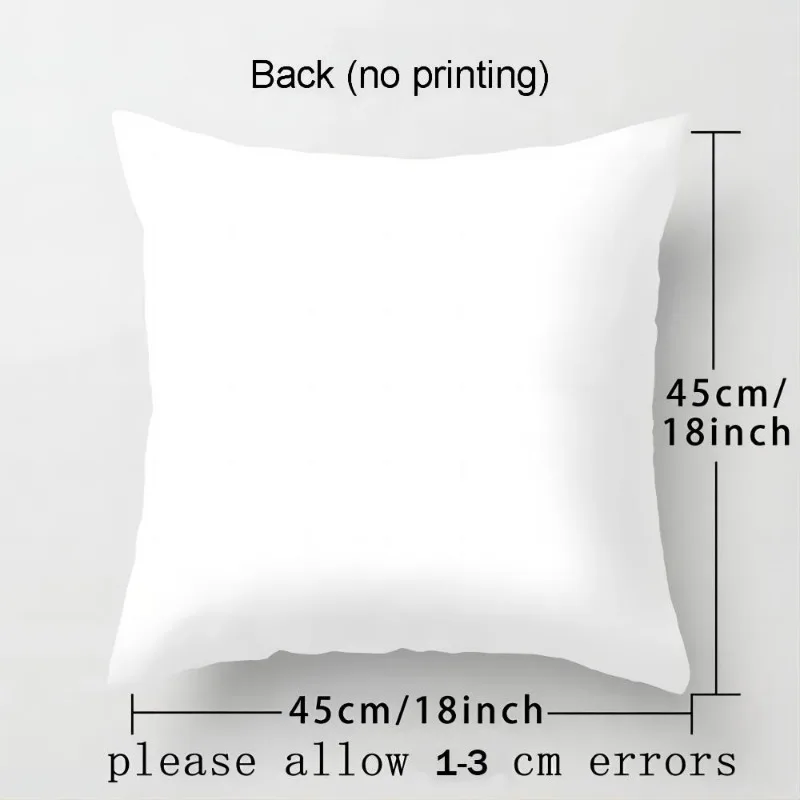 Pillow Covers Decorative Cushions Cover for Sofa One Piece Printed Fall Decor Sleeping Pillows Pillowcase Pilow Cases