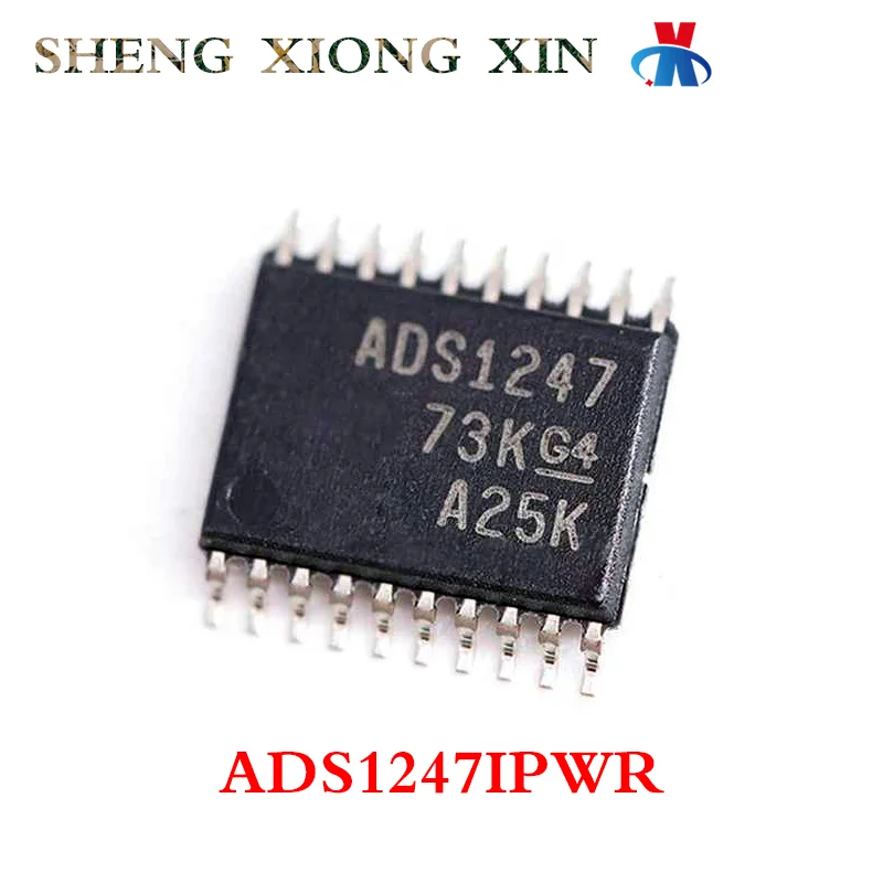 

5pcs/Lot 100% New ADS1247IPWR TSSOP-20 Analog to Digital Converters - ADC ADS1247 1247 Integrated Circuit