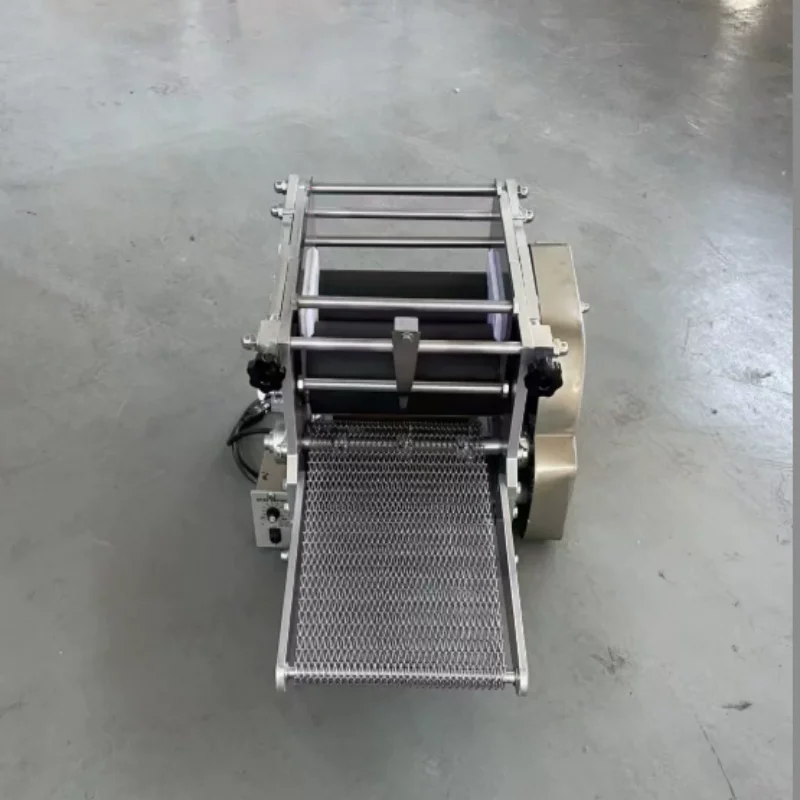 Full Automatic Commercial Corn Chapati & Tortilla Making Machine Factory-Thickness Adjustable With Motor Core For Bread & Roti