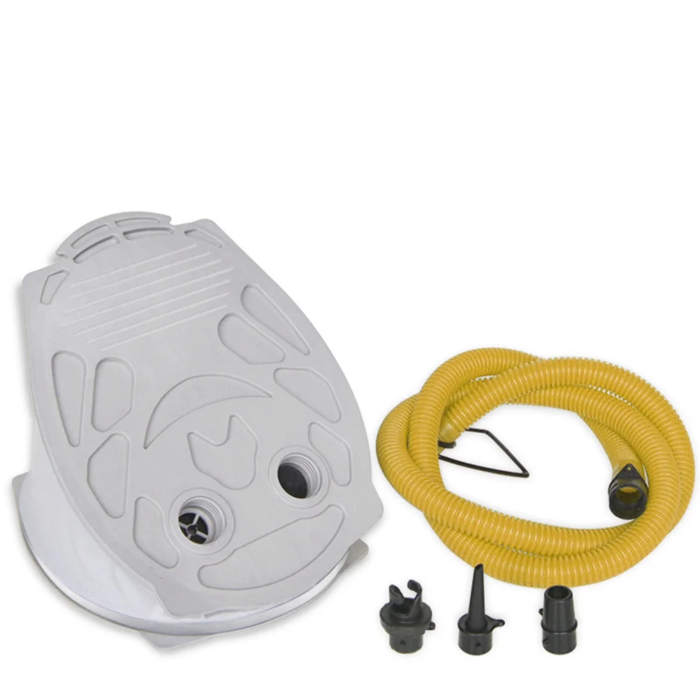 

1 Set 9 Inches Foot Operated Air Pump Multi-Functional Portable Plastic Inflator For Inflatable Boat Canoes Sofa Bed Swimming