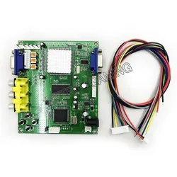 1 Set New RGB CGA EGA YUV to VGA HD Video Converter Board Moudle HD9800 HD-Converter Board GBS8200 Non-Shielded Protection