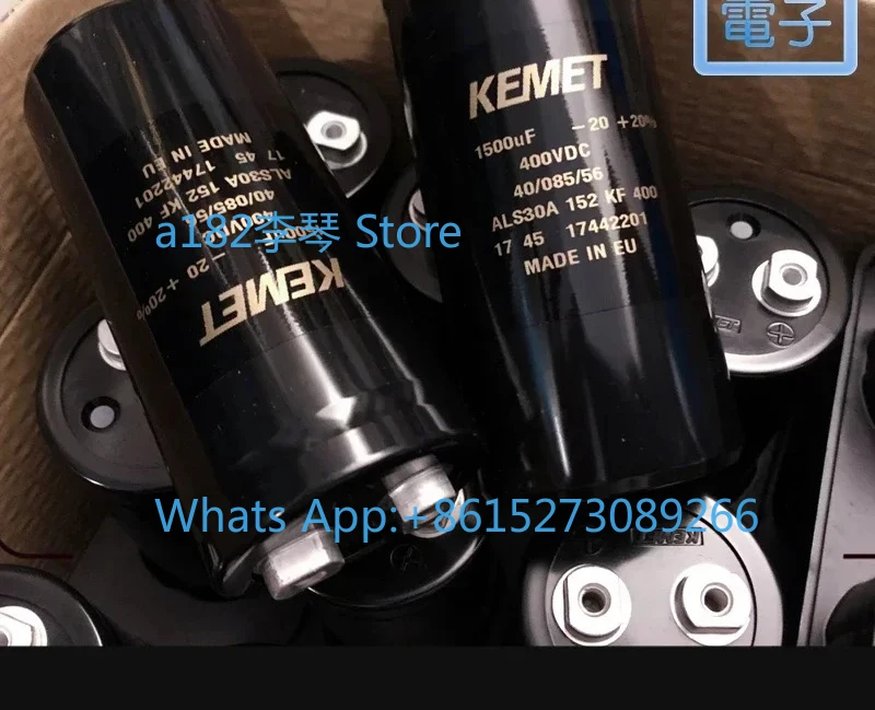 1500uf/400v KEMET ALS30A  Tank machine filter capacitor   BHC