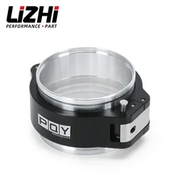 2.5/3/4Inch Aluminum Quick Release V Band Clamp 63/76/102mm 32516 Pinless HD Clamp for Intercooler Pipe Clamp Throttle