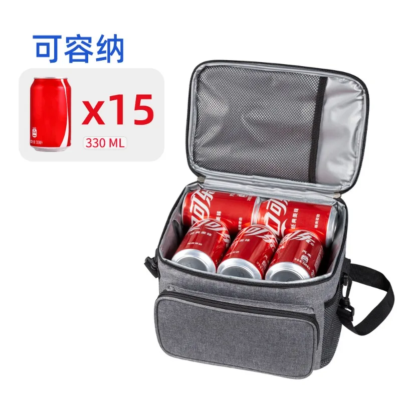 حقيبة حرارية لجميع الأغراض: أكسفورد شديدة التحمل، محمولة ومساحة واسعة للوجبات، في الهواء الطلق، والرعاية الصحية #4