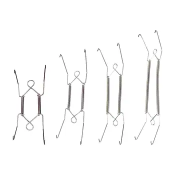 벽 내구성 접시 디스플레이 홀더 플레이트 행어, 용수철 후크 거치대, 골동품 중국 미술 용품 