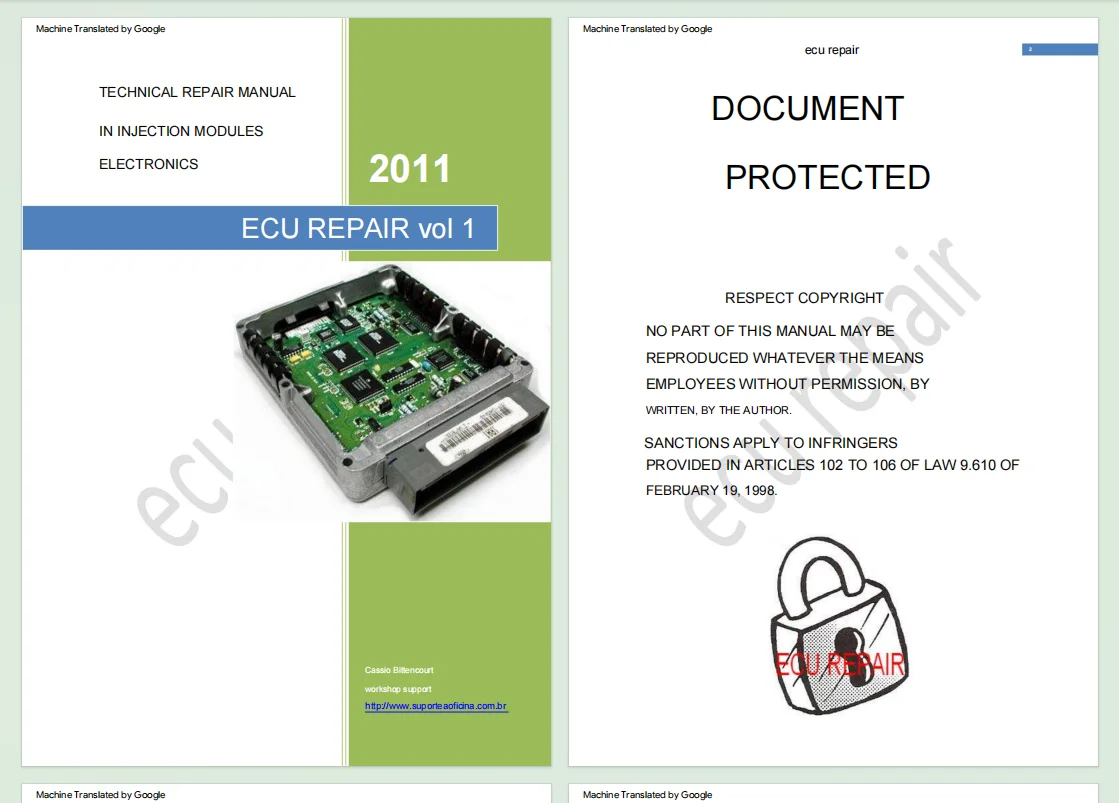 ECU إصلاح دراسة الكتاب الاليكتروني دليل الإصلاح الفني في وحدات الحقن الإلكترونيات وحدة التحكم الإلكترونية إعادة برمجة وحدة التحكم الإلكترونية وتنزيل الرابط