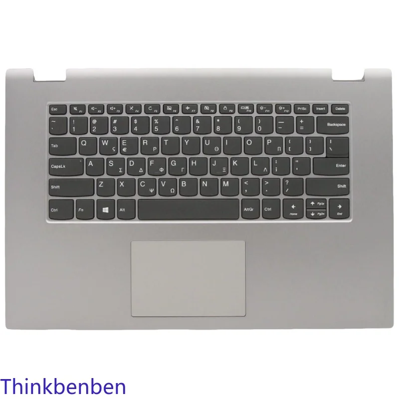 

GR Greek Grey Keyboard Upper Case Palmrest Shell Cover For Lenovo Ideapad Flex C340 15 15IIL 15IWL 15IML 5CB0S17798