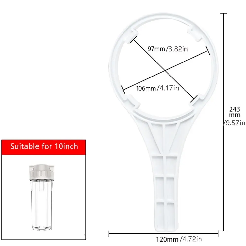 Hand Tool Aquarium Reverse Osmosis Membrane Housing Filter Bottle Spanner RO Wrench Water Purifier Wrench Filter Wrenching