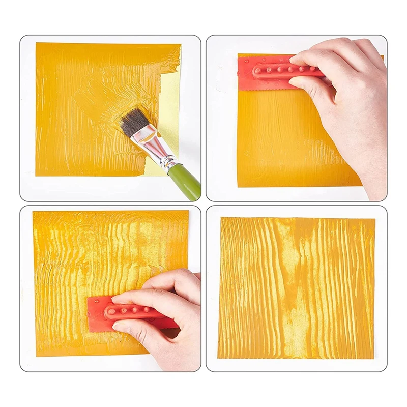 Casa Paint Rollers com Handle Pattern, Pintura Wall Decoration