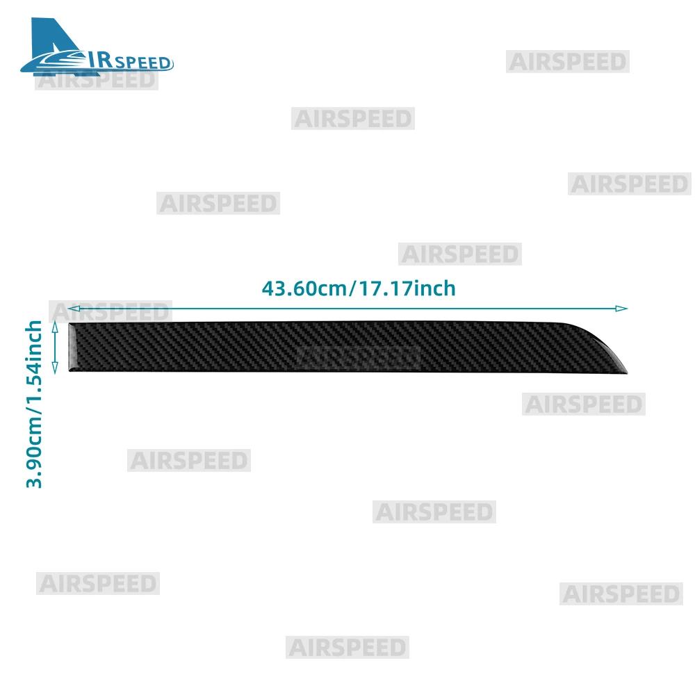 Soft Carbon Fiber Sticker For Volkswagen VW Polo MK5 6R 6C 2010 2011 2012 2013 2014 2015 2016 2017 Car Co-Pilot Passenger Strip view 4