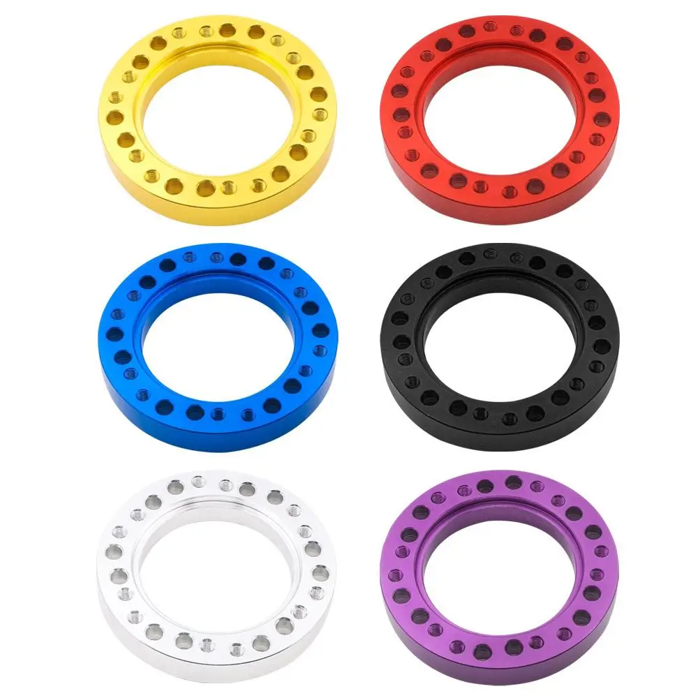 Universal Cars Accessories Steer Wheel Hole Adapter 13mm  Aluminum Car Steering Wheel Hub Boss Kit Adapter Spacer