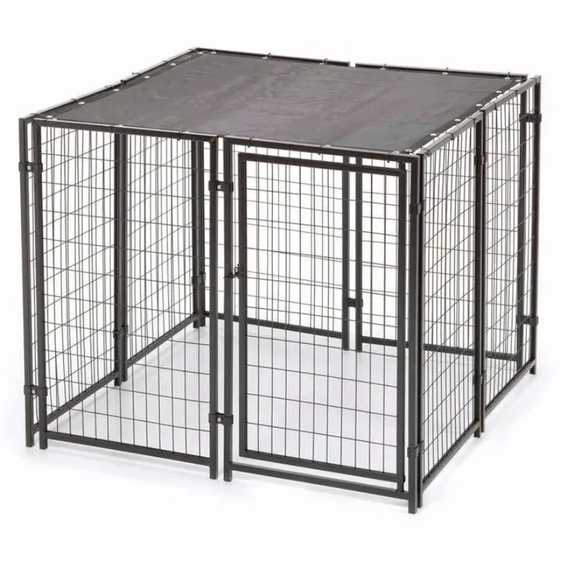 

Modern Durable High-Style Commercial Dog Kennel Panels Large Outdoor Metal Cages Animal Fencing