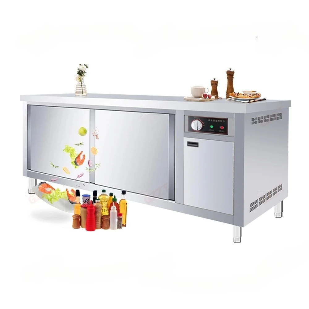 

Commercial Heated Holding Cabinet Arabic Industrial Restaurant Hotel Electric Warming Stainless Steel Food Plate Warmer Hotbox