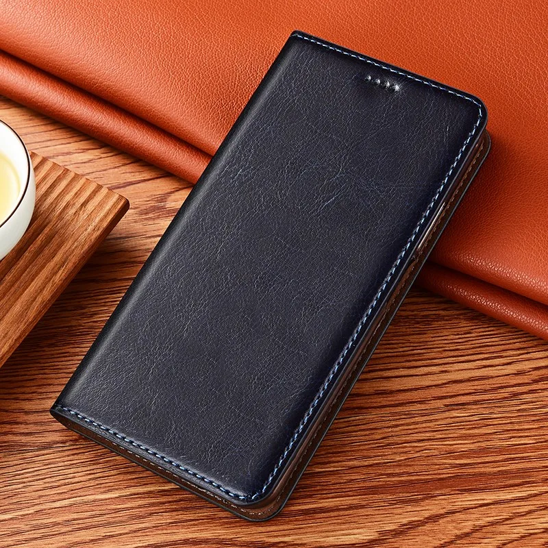 Luxury Phone Case For Oukitel WP19 WP18 WP17 WP16 W15 WP13 WP12 WP10 WP8 WP7 WP6 WP5 Pro 5G Genuine Leather Flip Cover Funda