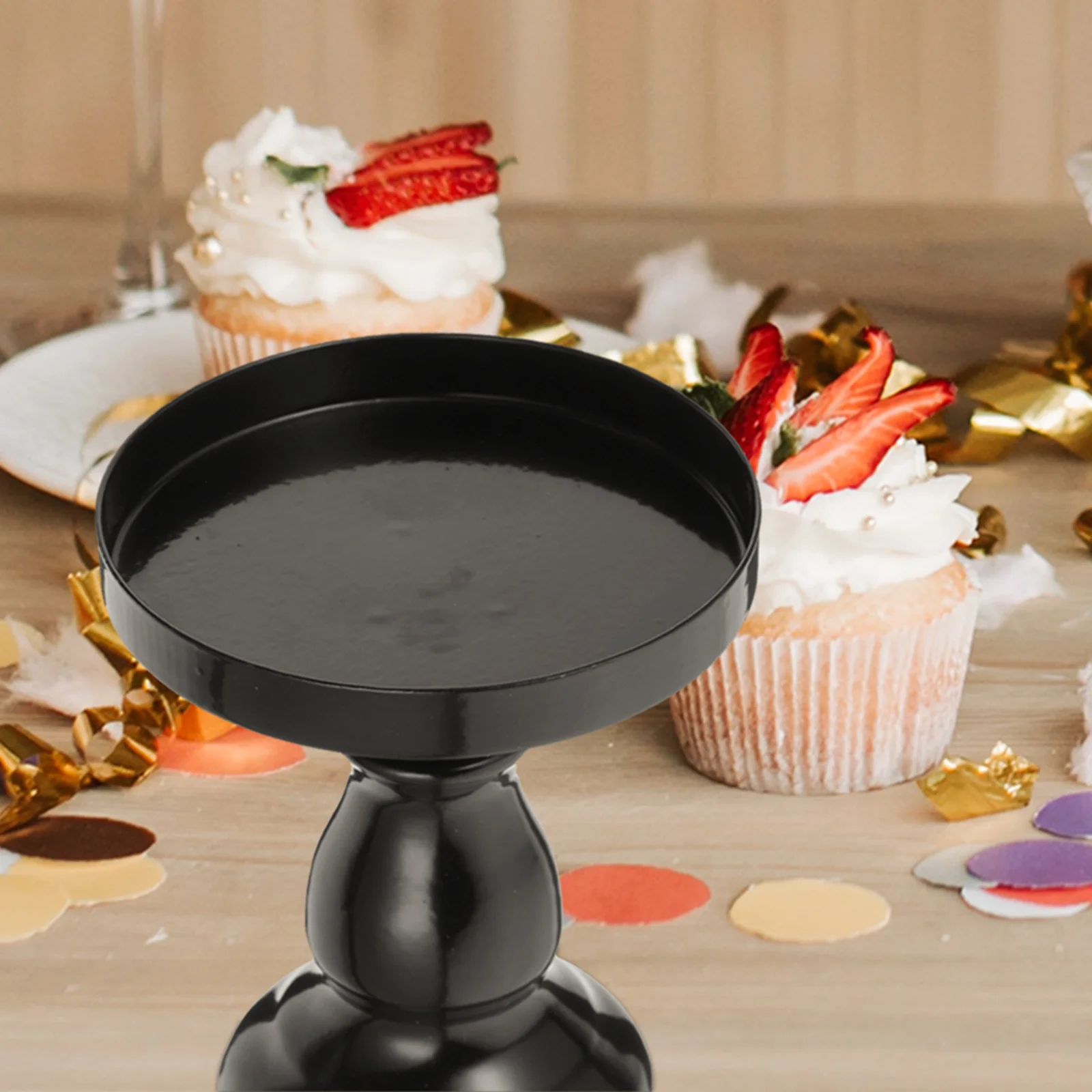 

Cake Stand Tall Dessert Display Plate For Wedding Party Birthday Christmas Household Cake Tray Snack Fruit Serving