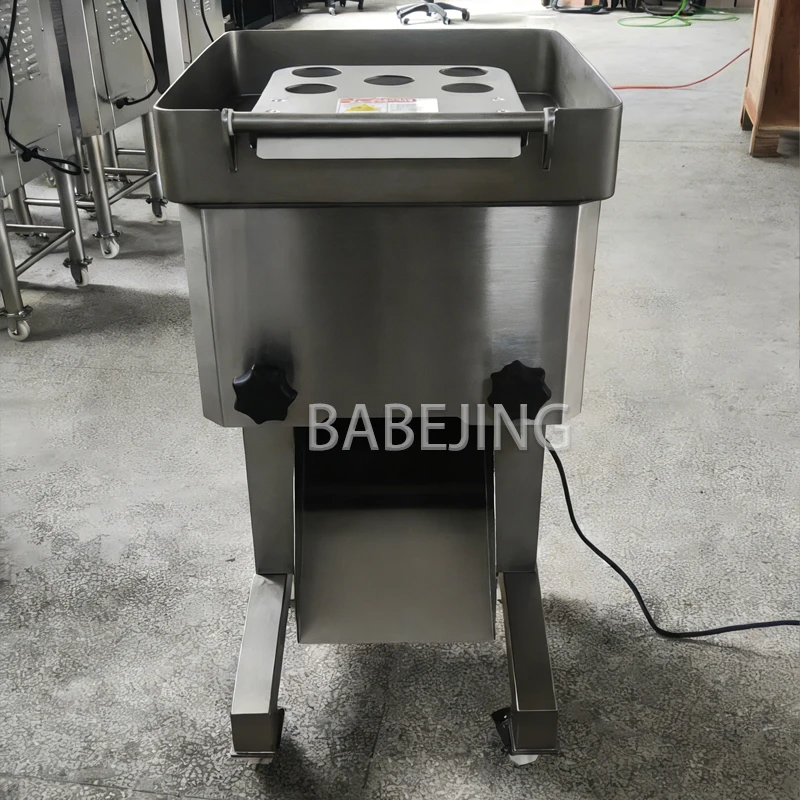 

Automatic Vertical Vegetable Slicer Commercial Food Processor Meat Cutter 220V Kitchen Appliance for Business Use