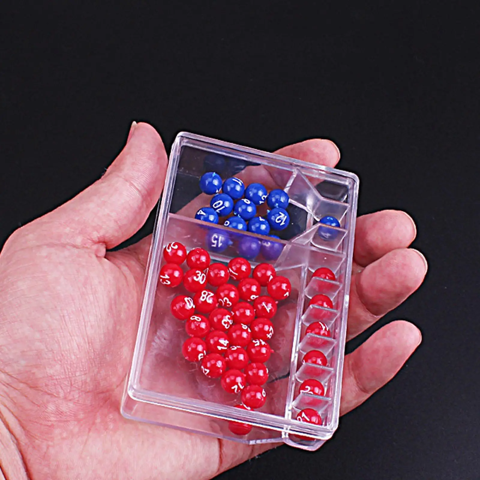 Mini Lottery Machine with Balls Draw Game Lucky Game Fortunate Number Picker