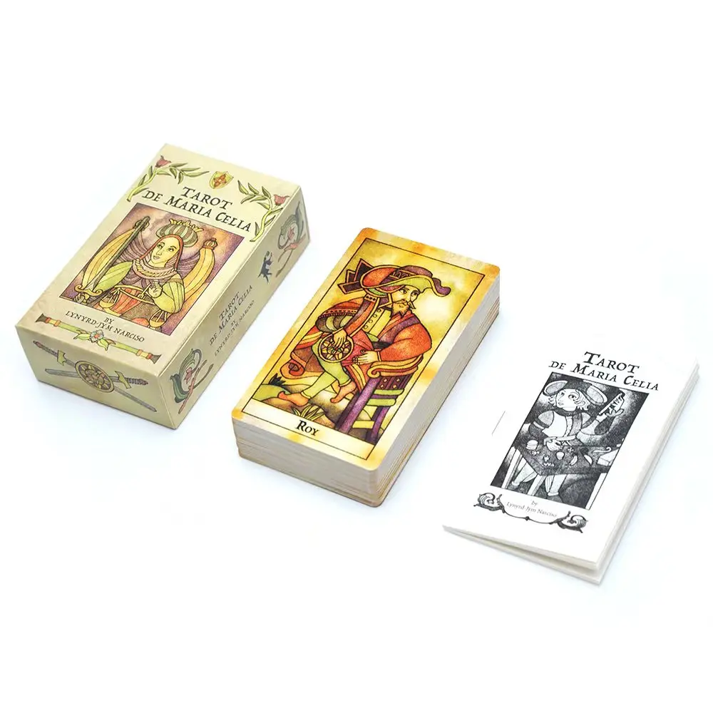 Española Baraja de Tarot De Maria Celia Incluidas Cartas Herramienta De Adivinación Guía Espiritual lectura Family Party Game