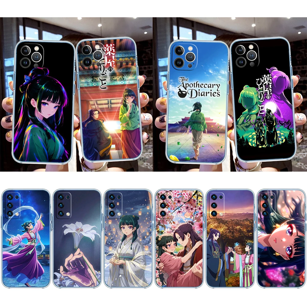 Apothecary MaoMao Transparent Phone Case for Samsung Galaxy A04 A04S A14 A23 A34 A54 M23 M33 M52 M53
