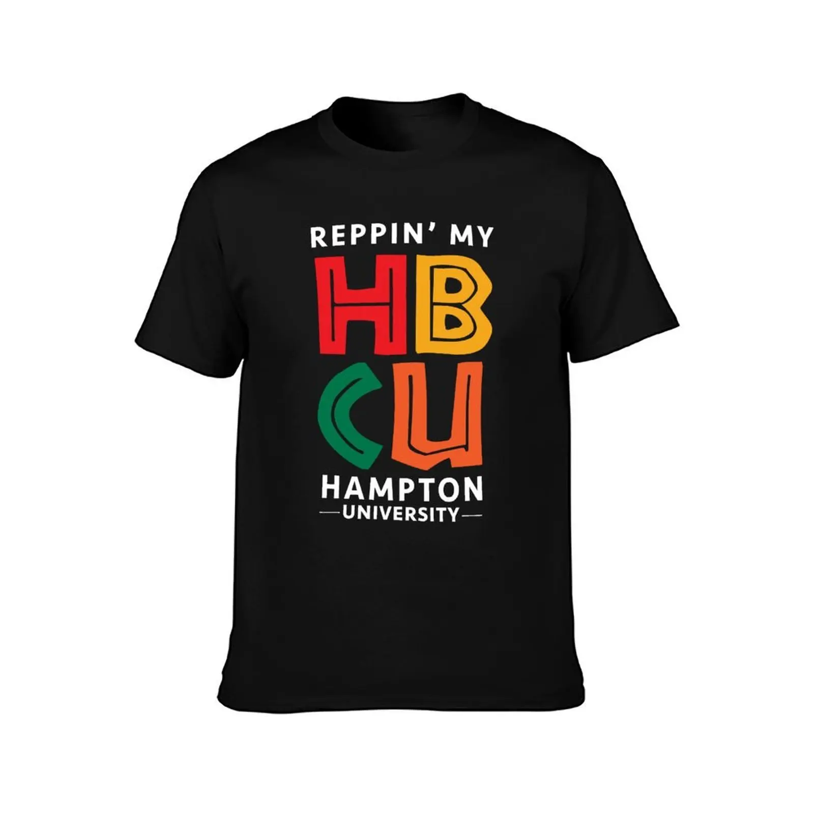 Hampton University T-Shirt, Summer Casual Cotton Tee, Oversized Streetwear Tops, Vintage Graphic Print, Loose Fit Short Sleeve