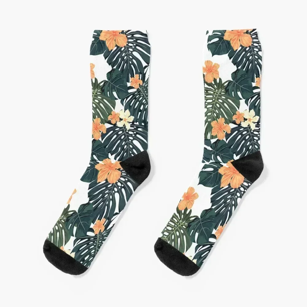 

Tropical blossom Socks funny sock Climbing soccer anti-slip gifts Man Socks Women's