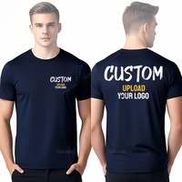 Custom Unisex Tshirt Add Your Own Message Cotton O Neck Top Tees Bigger Size Gift Custom Unisex Personalized Tshirts  4XL 5XL