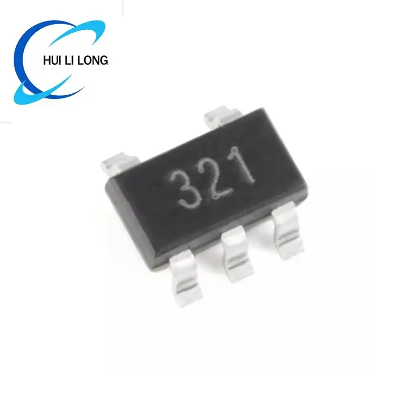 Chip amplificador de circuito integrado, circuito integrado IC SMD, SGM321, SGM321YN5/TR 321, 23-5-SOT, riel-to-Rail, CMOS, 50 piezas/5 uds.