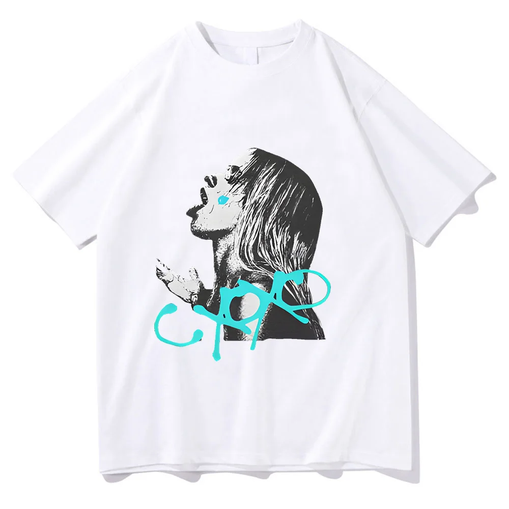 Camila Cabello T-shirt Women Clothes High Quality Hip Hop Tee-shirt Short Sleeve O-neck Retro Tshirt Ropa De Mujer Punk Clothing