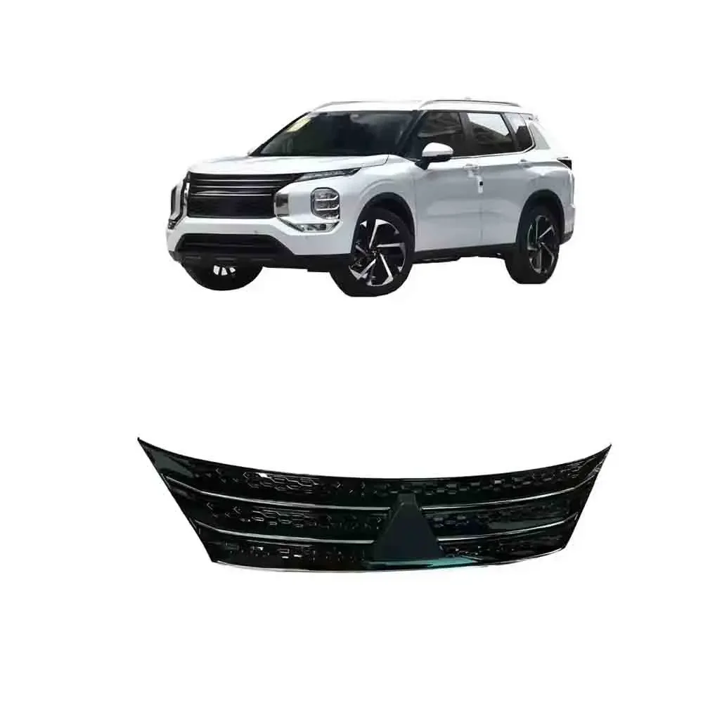 

1 Piece Front Bumper Grille for Outlander 2023 Front Bumper Net Grille for Outlander Black Bumper Net Accessories 7450B584