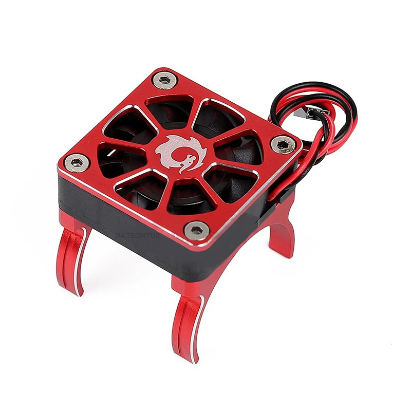 

1:10 Вентилятор охлаждения двигателя для бездорожья Truggy Traxxas TRX-4 TRX-6 G63 Радиоуправляемый автомобильный радиатор Интерфейс TRX