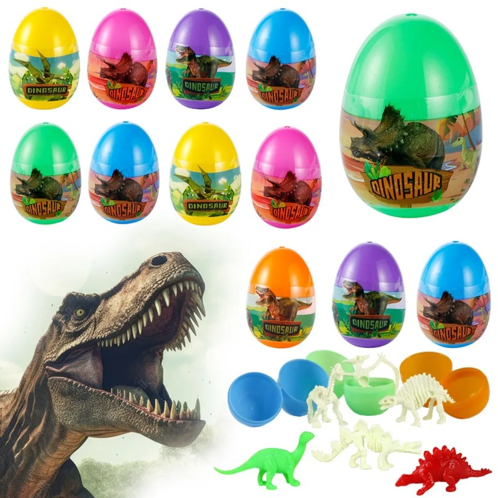 5pcs New Dinosaur Twist Egg Blind Box Educational Toys Animal Eggs Dinosaur Eggs Easter Day Dinosaur Grow Egg Gift