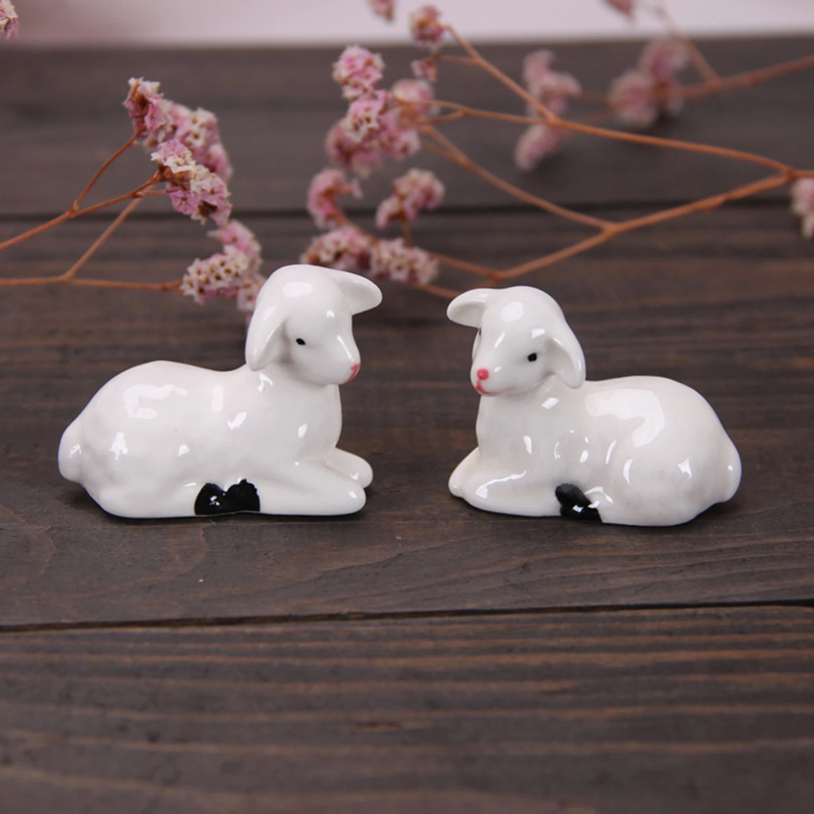 Ceramic Sheep Chopstick Holder Japanese Style Tableware Rest Cute Desk Organizer For Dining And Office Use 1 Pair