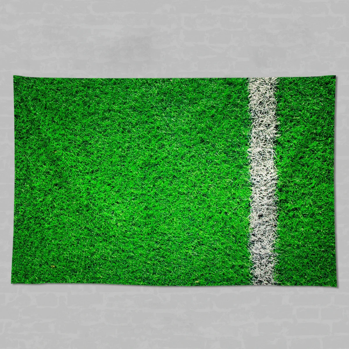 Creative Football Field Lawn Background Tapestry Internet-Famous Wall Decor for Dormitory Living Room Bedroom Bedside
