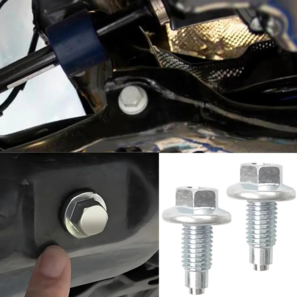 

2pcs M12x1.75 Oil Pan Drain Screw Accessories For Ford Buick Land Rover Chevrolet Cadillac GMC Lincoln Jaguar 11562588 11519933