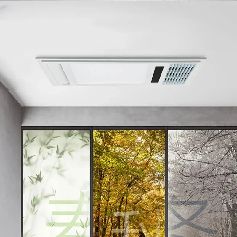 Yuba exhaust fan lighting integrated toilet bathroom heating lamps three-in-one integrated ceiling wind heating