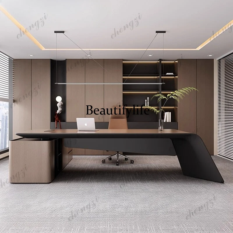 A68  Accessories Computer Workshop Table Student Executive L Shaped Organizer Bureaux Corner Office Supplies desk