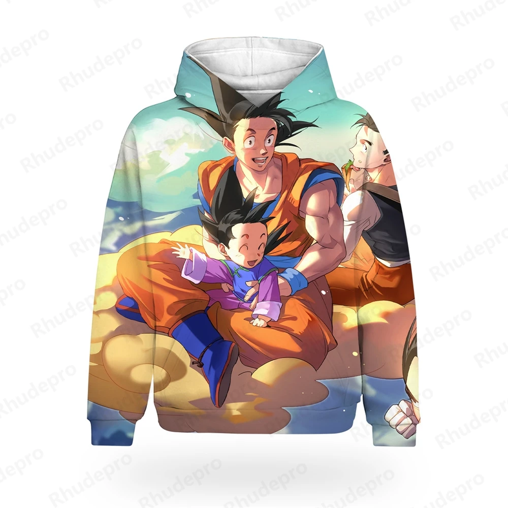 

Мужская одежда, толстовка с длинными рукавами Dragon Ball, мужская рубашка большого размера, уличная одежда, новые топы, модные детские толстовки Goku Vegeta для мальчиков и девочек