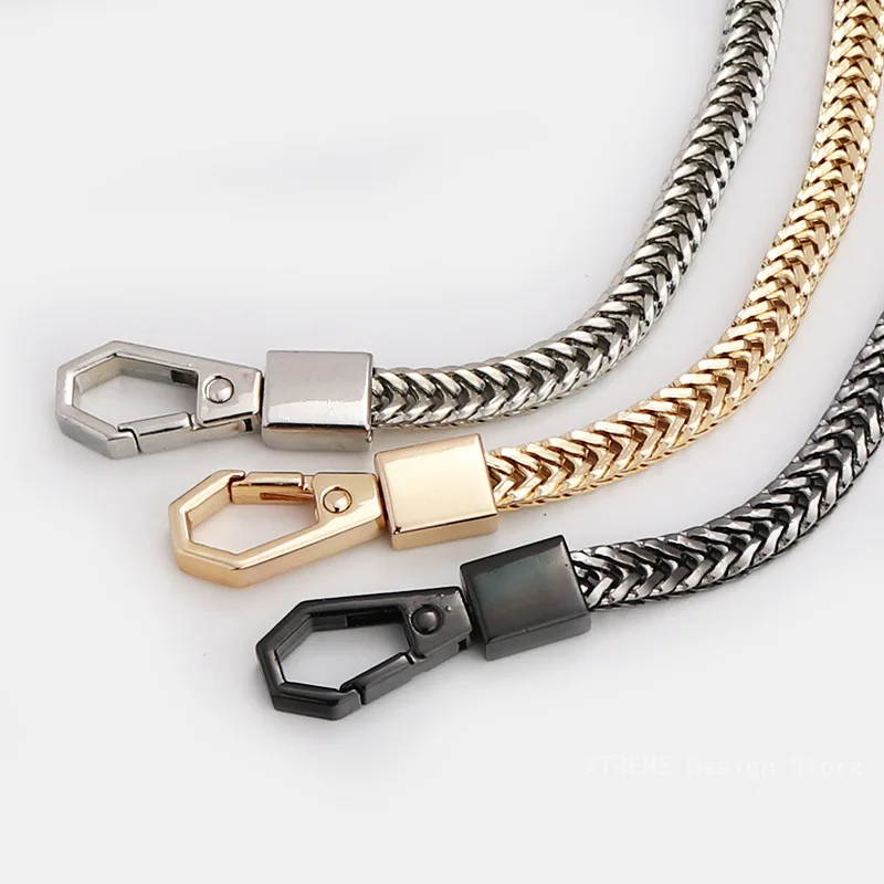 2024 Metal Alloy Bag Chains Women Shoulder Bag Straps 6mm Handbag Handle Chain Purse Chain Belt Replacement Bag Accessories