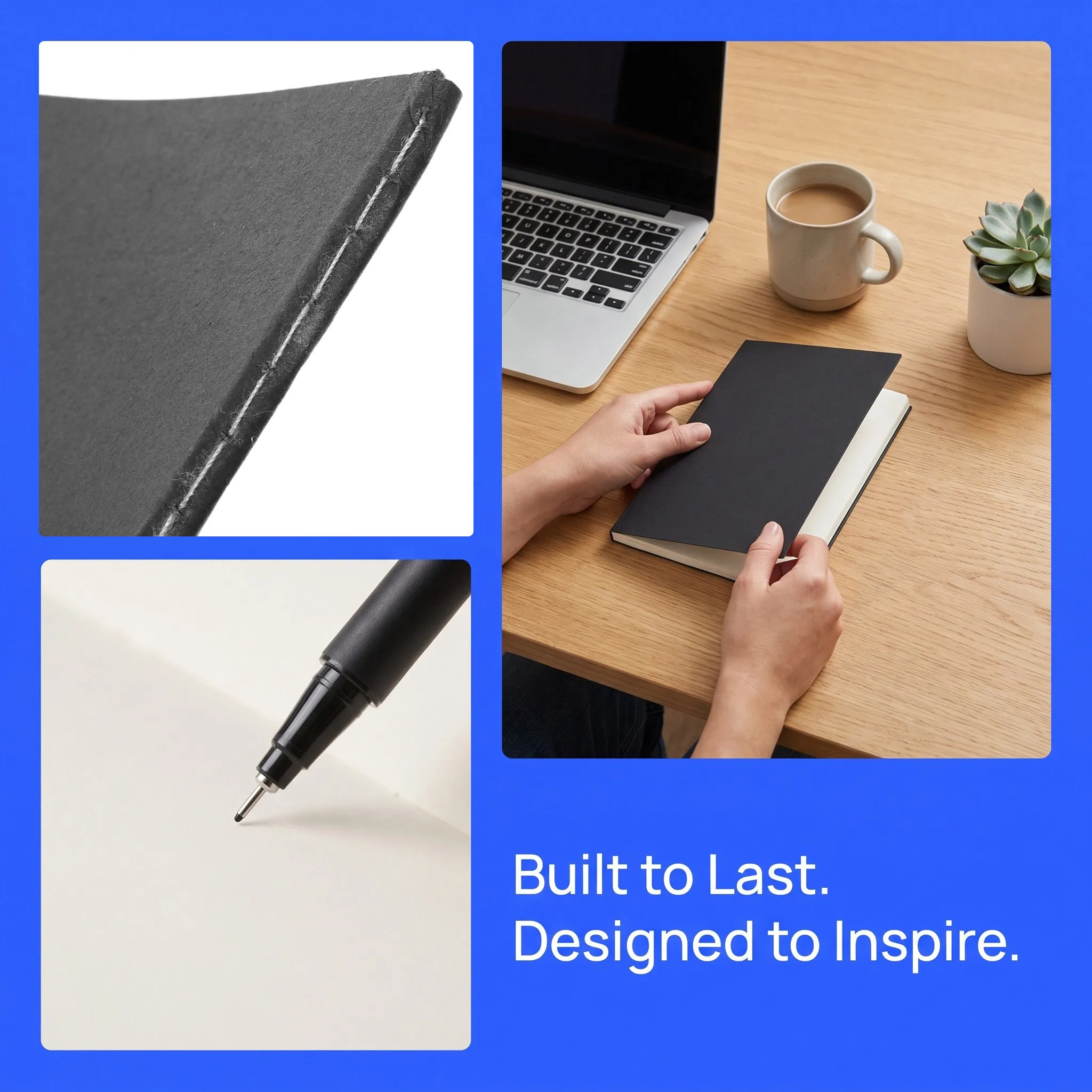 10Pcs Kraft Paper Notebooks Mini Blank Unlined Sketchbooks Small Pocket Notebooks Sturdy Cover Inkproof Pages School Project