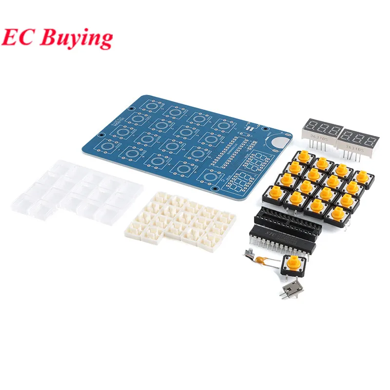 مجموعة الإنتاج الإلكتروني لآلة الحاسبة DIY شاشة عرض أنبوبية رقمية LED مع مجموعة ممارسة لحام الحواسيب الصغيرة ذات الشريحة الواحدة #3