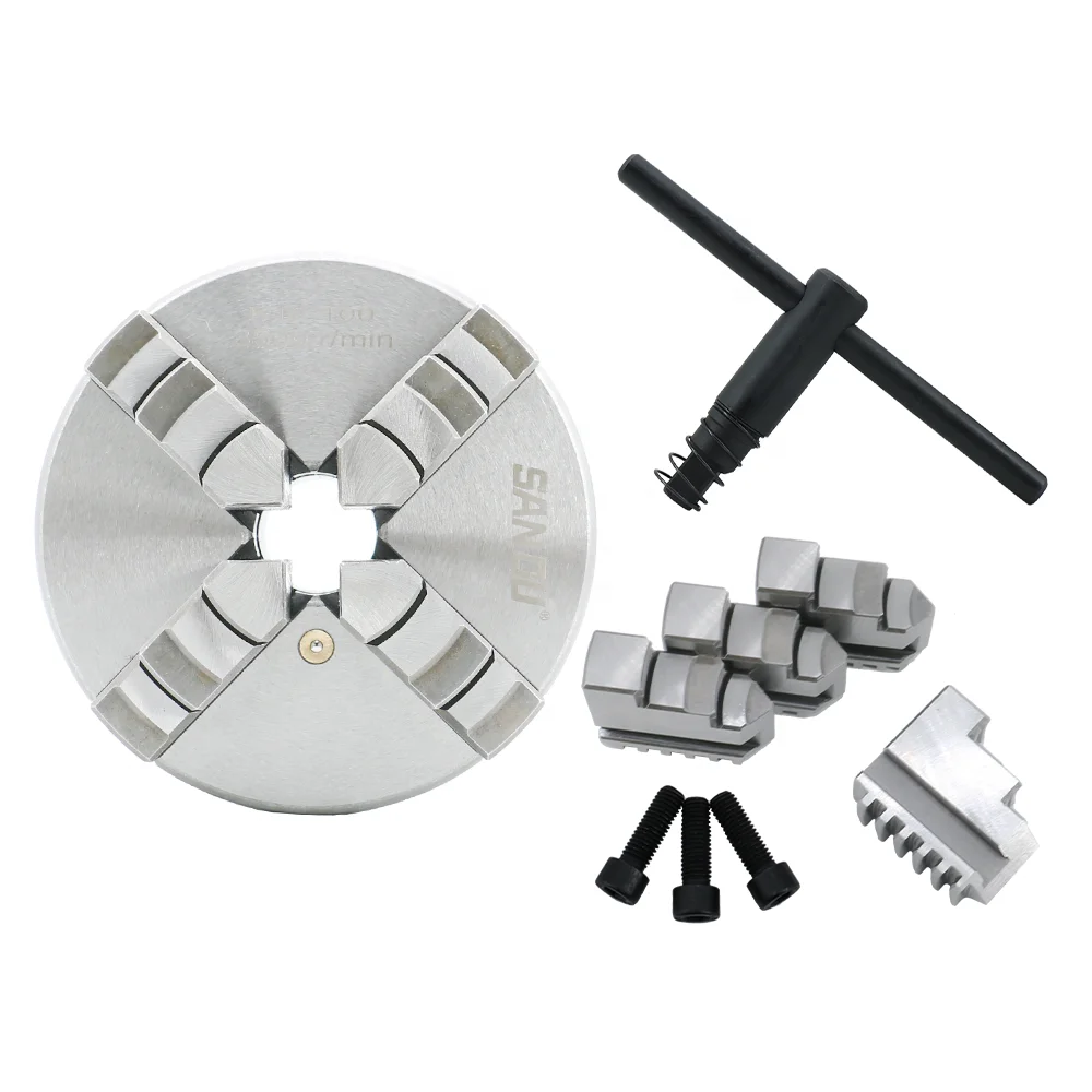 2 فكي 3 فكي 4 فكي اسطوانة ذاتية التمركز مخرطة التمرير الهيدروليكي K10 2 الفك K12 4 الفك K11 3 ظرف الفك لـ Cnc #3