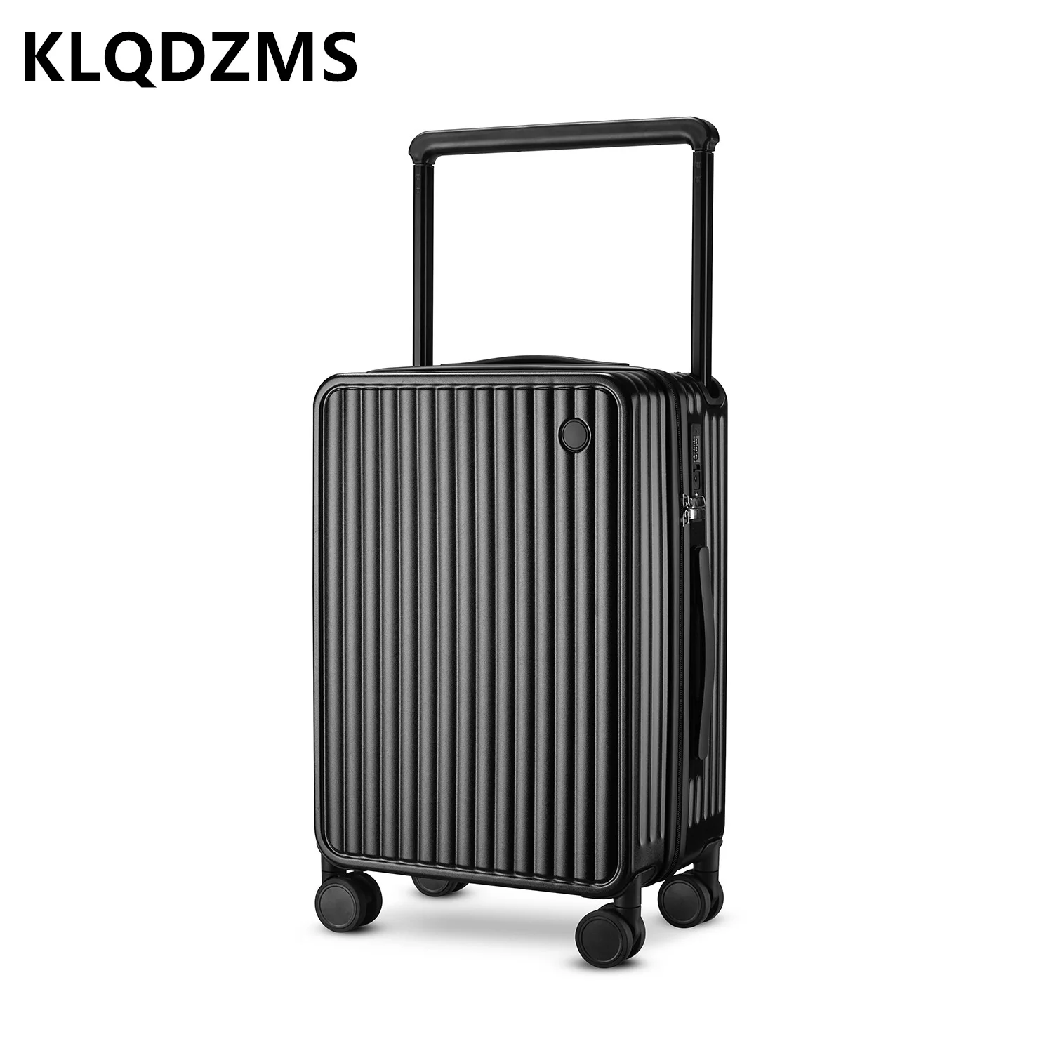 KLQDZMS-Valise à Roulettes pour Homme et Femme, Valise d'Embarquement PC Durable, Valise à Roulettes, 20 ", 24 ans de Bain