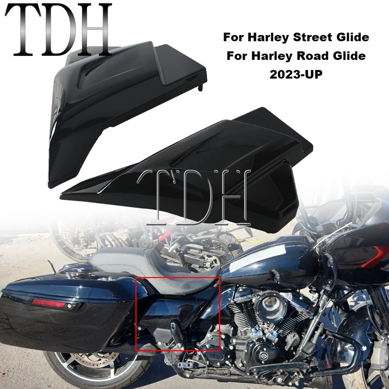 Motorrad-Seitenabdeckungen für Batterie für Harley Road Glide ST CVO FLTRXSTSE FLTRXSE FLTRX FLTRXL Street Glide Ultra FLHXU FLHX FLHXSE