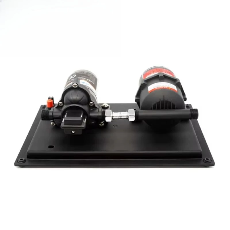 Economic 24V 96W 45PSI Integrated Accumulator Tank OEM Customizable 33 Series Diaphragm Pump 3.0 GPM/11.3LPM Clean Water