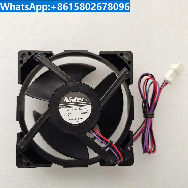 

Suitable for Midea refrigerator fan U92C12MS7BA3-52 NIDEC fan 9CM 9032 12V 0.1A