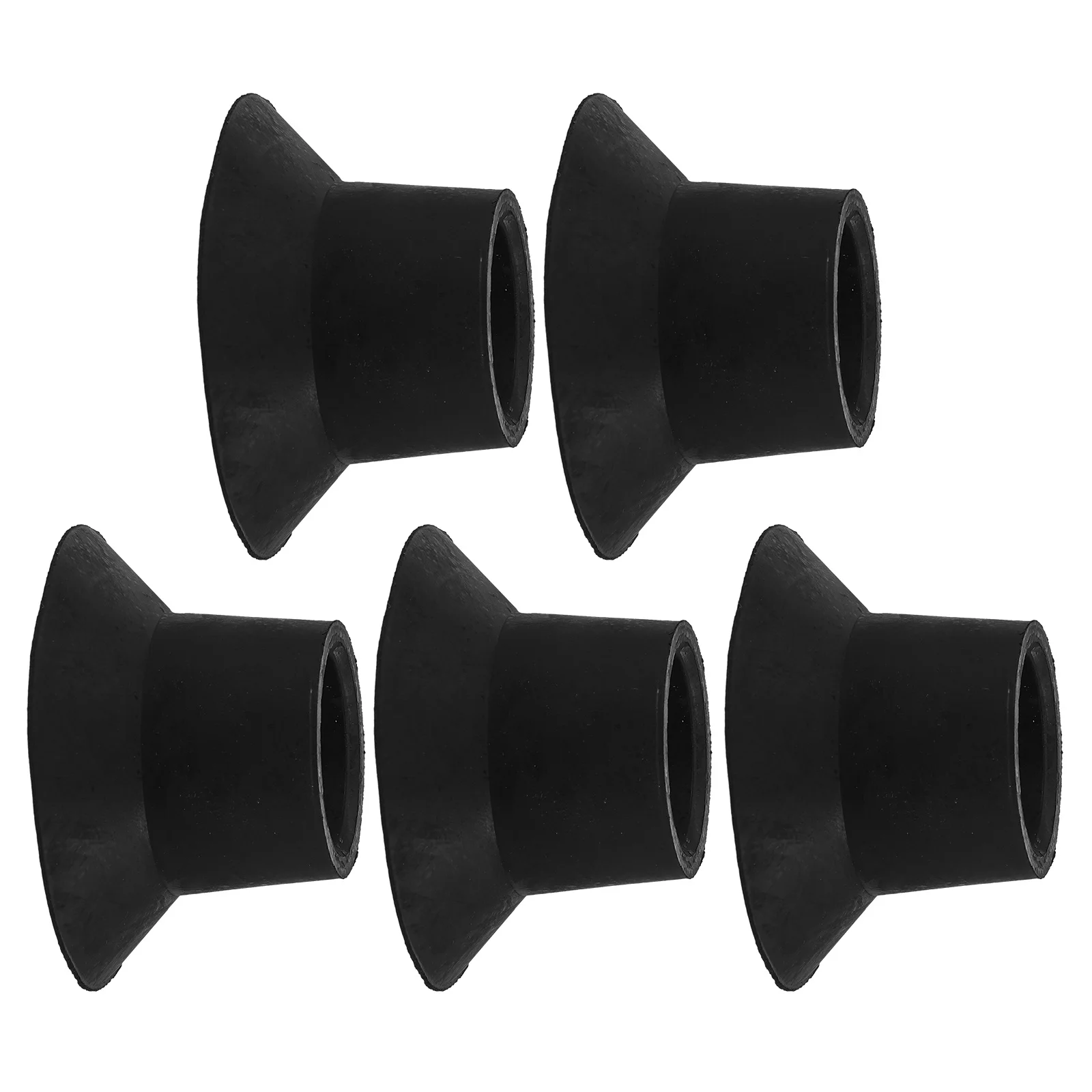 

5Pcs Rubber Trampoline Leg Covers Non-Slip Wear-Resistant Anti-Skid Replacement Pads Ladder End Cap Trampoline Parts Convenient