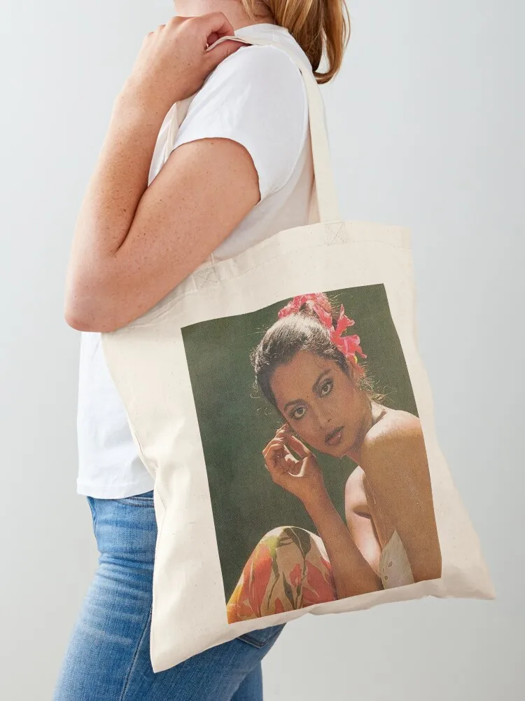 

Beautiful Rekha Tote Bag tote bags aesthetic reusable shopping bags cloth bag woman woman shopping bag