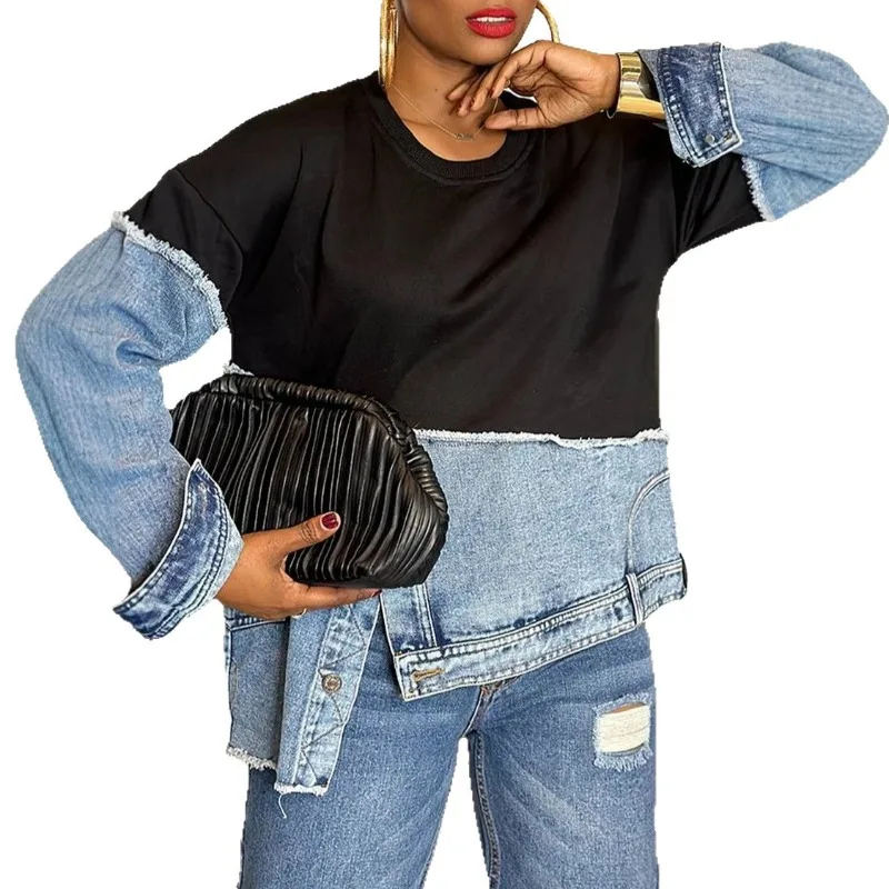 

2025 Новый стиль, повседневная мода, элегантный, простой и минималистичный, с длинным рукавом